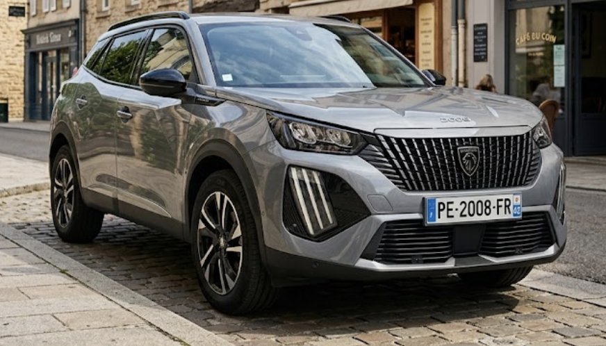 Réglage de l'heure sur Peugeot 2008